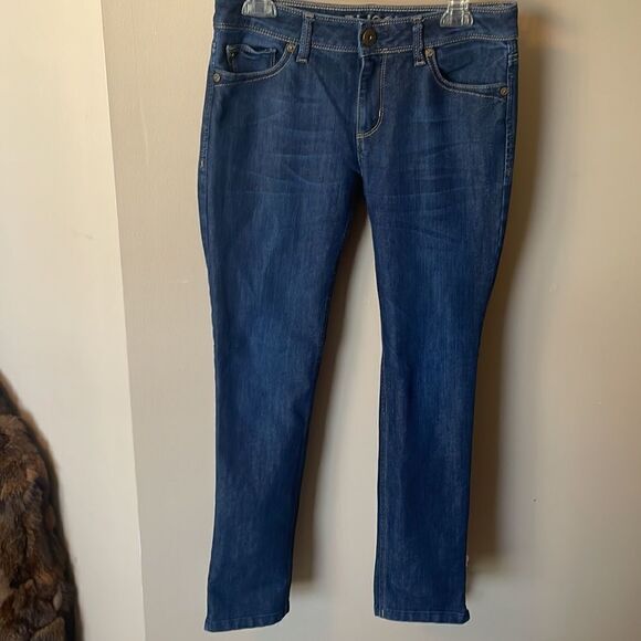 DL1961 Angel Mid-rise Skinny Bolt Wash Jeans - Picture 1 of 12